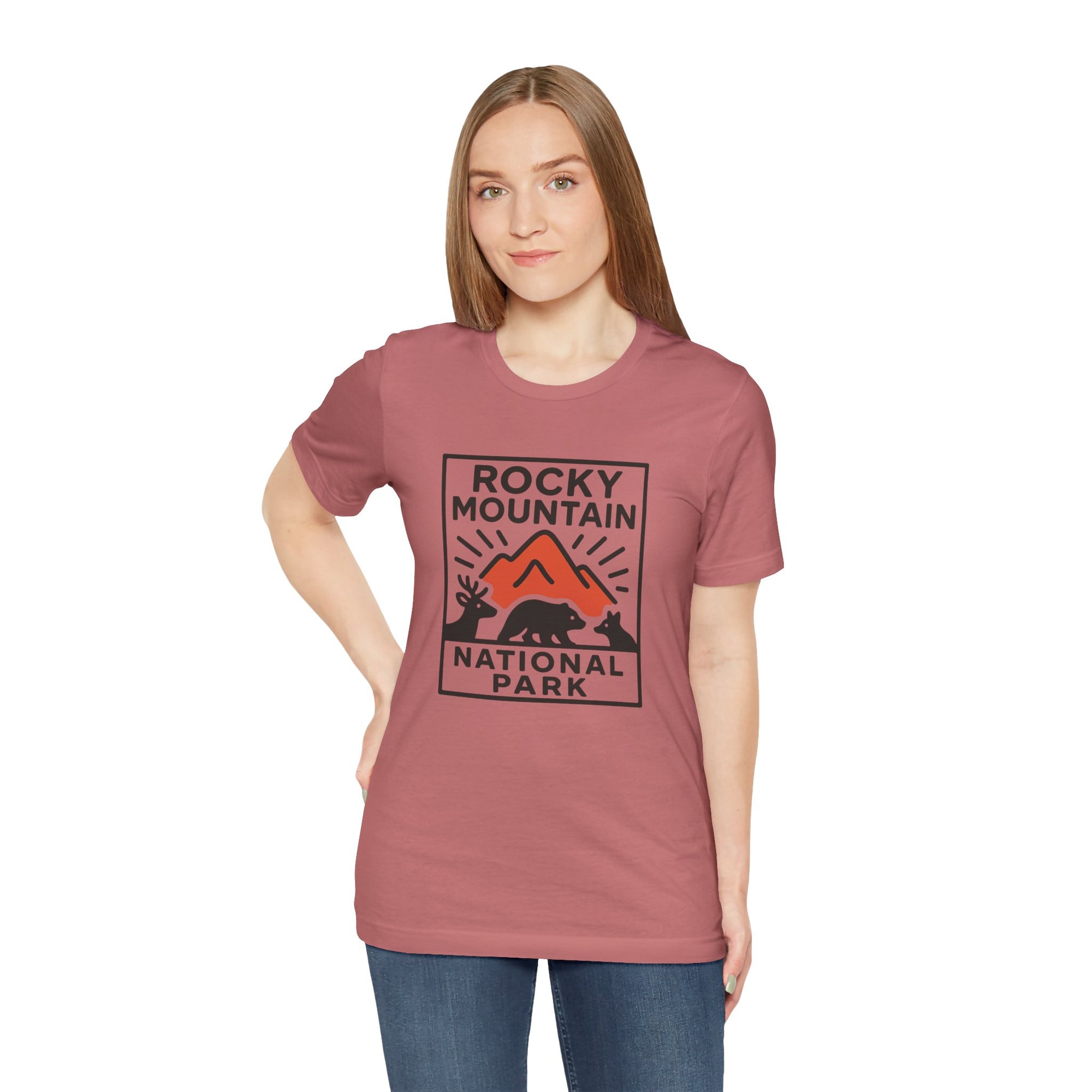 Rocky Mountains - Front Graphic Tee