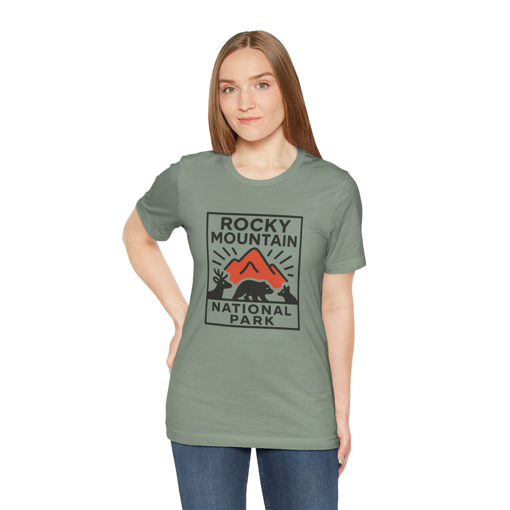 Rocky Mountains - Front Graphic Tee