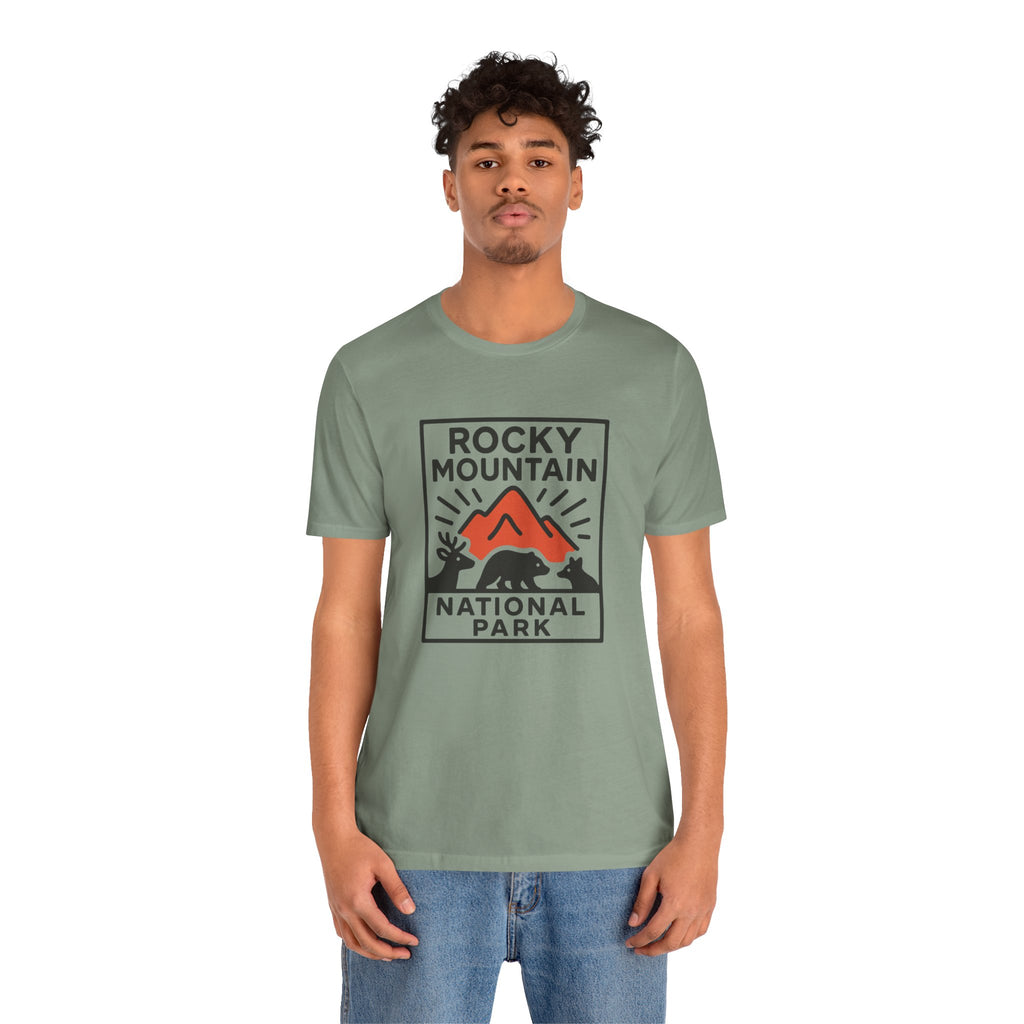 Rocky Mountains - Front Graphic Tee